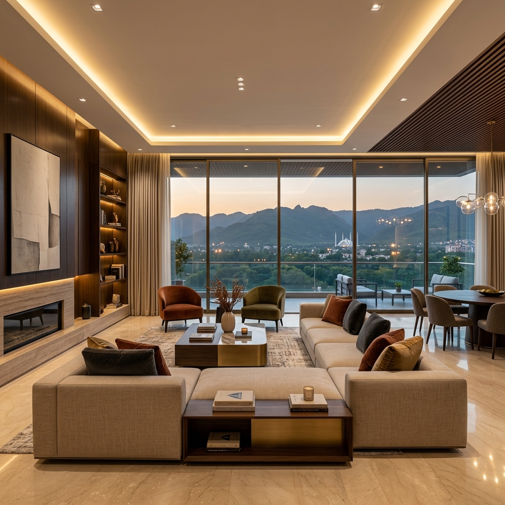 Luxury interior renovation and flipping project in Islamabad - Kaghan Properties